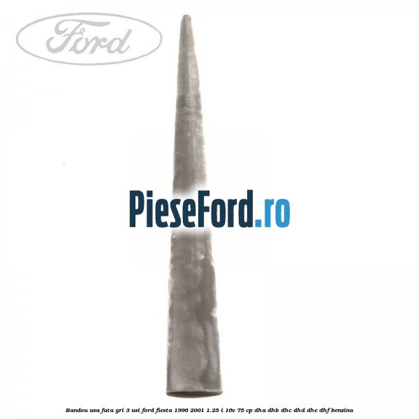 Bandou usa fata gri 3 usi Ford Fiesta 1996-2001 1.25 i 16V 75 cp DHA, DHB, DHC, DHD, DHE, DHF benzina