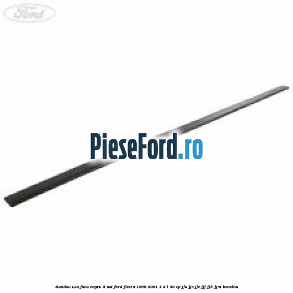 Bandou usa fata negru 5 usi Ford Fiesta 1996-2001 1.3 i 50 cp JJA, JJC, JJE, JJJ, JJK, JJM benzina