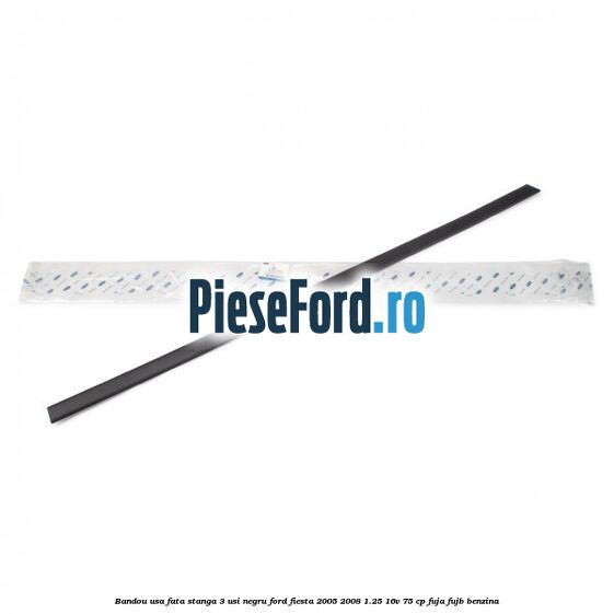 Bandou usa fata stanga 3 usi negru Ford Fiesta 2005-2008 1.25 16V 75 cp FUJA, FUJB benzina