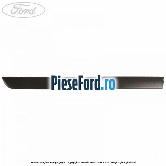 Bandou usa fata stanga graphite grey Ford Transit 2000-2006 2.4 DI  90 cp D2FA, D2FB diesel