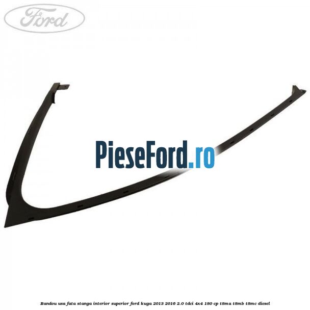 Bandou usa fata stanga interior superior Ford Kuga 2013-2016 2.0 TDCi 4x4 180 cp Bandou usa fata stanga interior superior Ford Kuga 2013-2016 2.0 TDCi 4x4 180 cp T8MA, T8MB, T8MC diesel