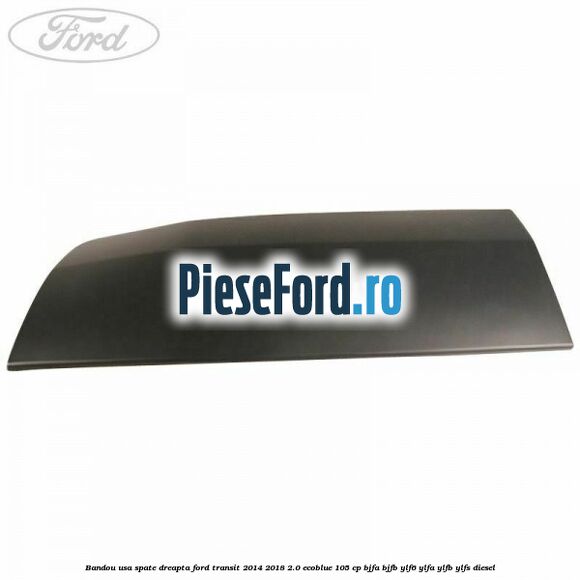 Bandou usa spate dreapta Ford Transit 2014-2018 2.0 EcoBlue 105 cp BJFA, BJFB, YLF6, YLFA, YLFB, YLFS diesel