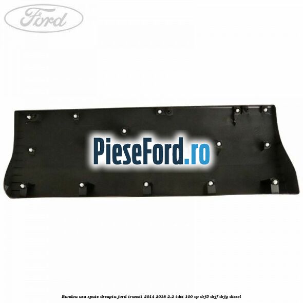 Bandou usa spate dreapta Ford Transit 2014-2018 2.2 TDCi 100 cp DRF5, DRFF, DRFG diesel