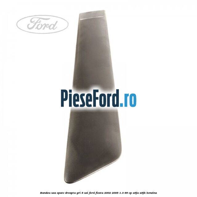 Bandou usa spate dreapta gri 5 usi Ford Fiesta 2002-2005 1.3 69 cp A9JA, A9JB benzina
