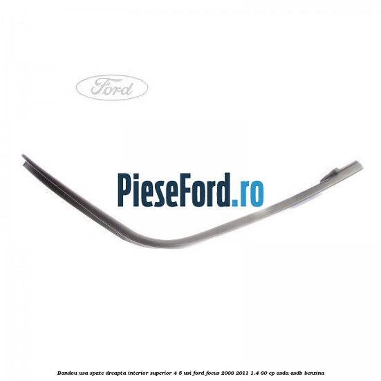 Bandou usa spate dreapta interior superior 4/5 usi Ford Focus 2008-2011 1.4 80 cp ASDA, ASDB benzina