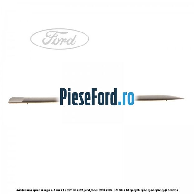 Bandou usa spate stanga 4/5 usi 11/1999-05/2005 Ford Focus 1998-2004 1.8 16V 115 cp Bandou usa spate stanga 4/5 usi 11/1999-05/2005 Ford Focus 1998-2004 1.8 16V 115 cp EYDB, EYDC, EYDD, EYDE, EYDF benzina