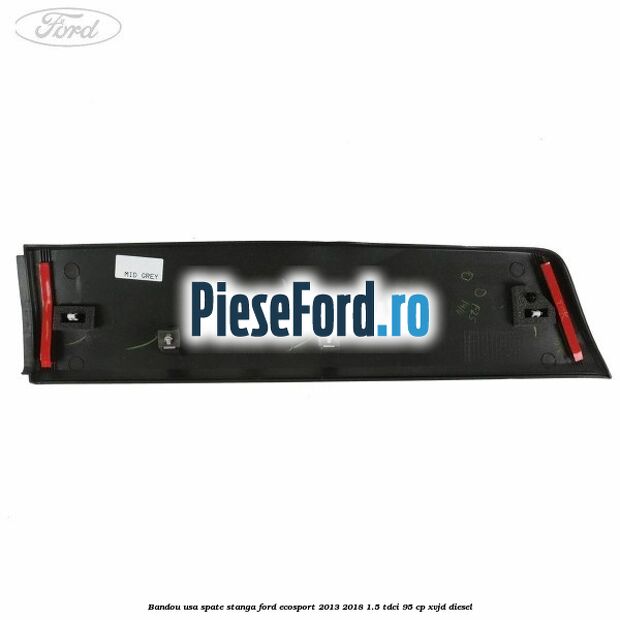 Bandou usa spate stanga Ford EcoSport 2013-2018 1.5 TDCi 95 cp XVJD diesel