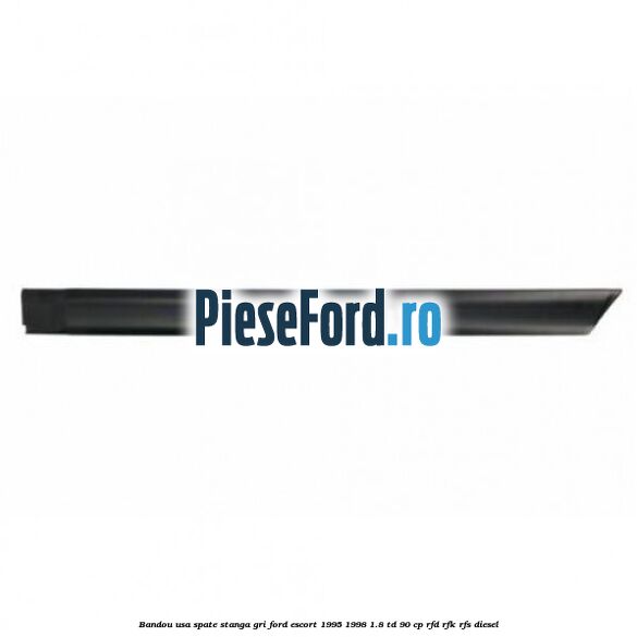 Bandou usa spate stanga gri Ford Escort 1995-1998 1.8 TD 90 cp RFD, RFK, RFS diesel