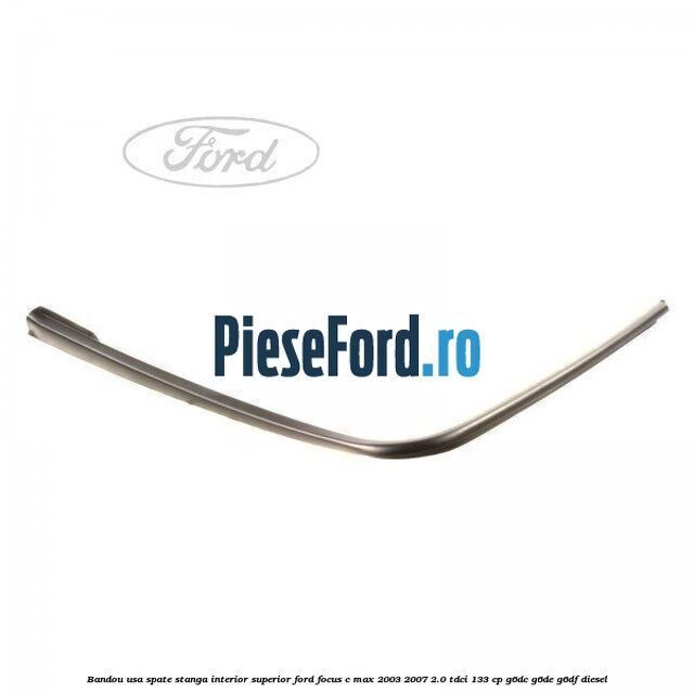 Bandou usa spate stanga interior superior Ford Focus C-Max 2003-2007 2.0 TDCi 133 cp G6DC, G6DE, G6DF diesel