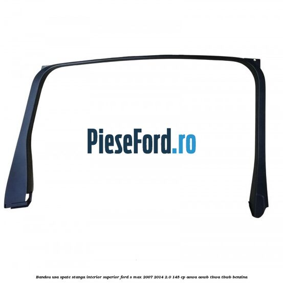 Bandou usa spate stanga interior superior Ford S-Max 2007-2014 2.0 145 cp AOWA, AOWB, TBWA, TBWB benzina