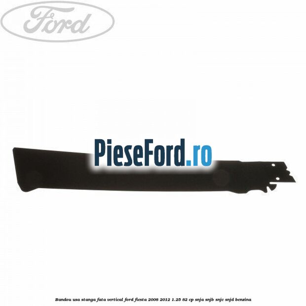 Bandou usa stanga fata vertical Ford Fiesta 2008-2012 1.25 82 cp SNJA, SNJB, SNJC, SNJD benzina