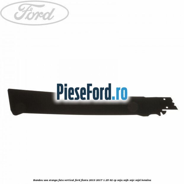 Bandou usa stanga fata vertical Ford Fiesta 2013-2017 1.25 82 cp SNJA, SNJB, SNJC, SNJD benzina