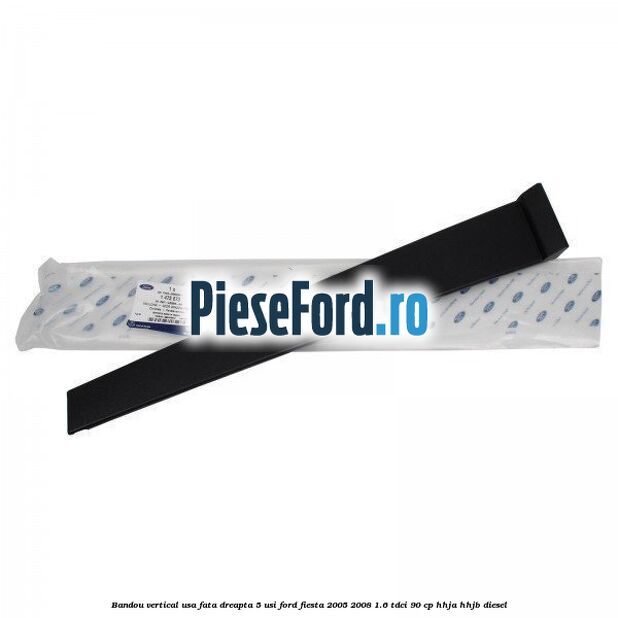Bandou vertical usa fata dreapta 5 usi Ford Fiesta 2005-2008 1.6 TDCi 90 cp Bandou vertical usa fata dreapta 5 usi Ford Fiesta 2005-2008 1.6 TDCi 90 cp HHJA, HHJB diesel