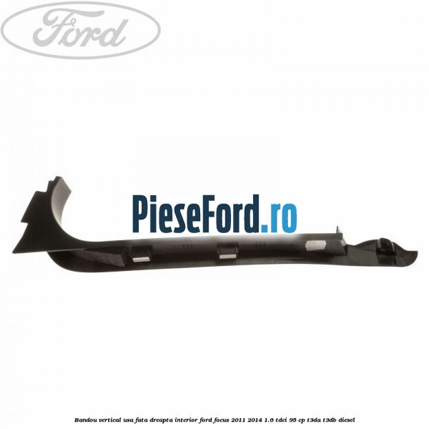 Bandou vertical usa fata dreapta interior Ford Focus 2011-2014 1.6 TDCi 95 cp Bandou vertical usa fata dreapta interior Ford Focus 2011-2014 1.6 TDCi 95 cp T3DA, T3DB diesel