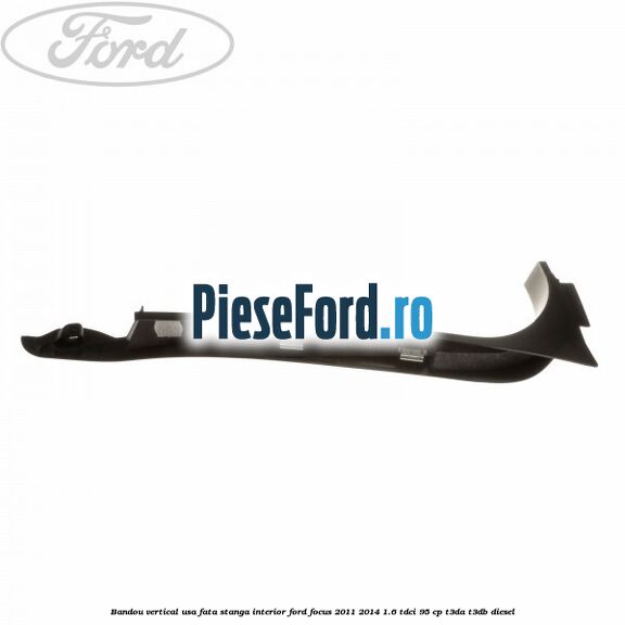Bandou vertical usa fata stanga interior Ford Focus 2011-2014 1.6 TDCi 95 cp T3DA, T3DB diesel