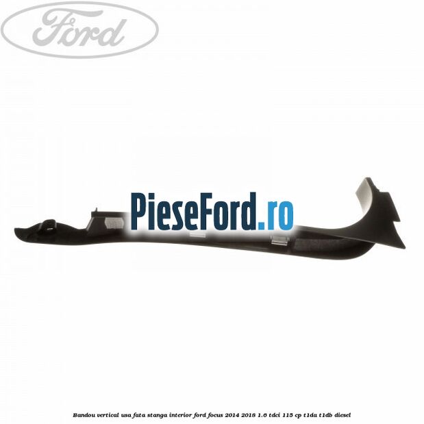 Bandou vertical usa fata stanga interior Ford Focus 2014-2018 1.6 TDCi 115 cp Bandou vertical usa fata stanga interior Ford Focus 2014-2018 1.6 TDCi 115 cp T1DA, T1DB diesel