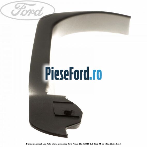 Bandou vertical usa fata stanga interior Ford Focus 2014-2018 1.6 TDCi 95 cp T3DA, T3DB diesel