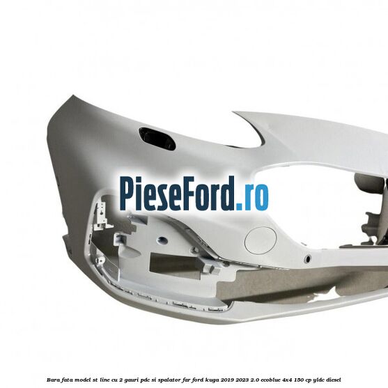 Bara fata model ST line cu 2 gauri PDC si spalator far Ford Kuga 2019-2023 2.0 EcoBlue 4x4 150 cp YLDC diesel