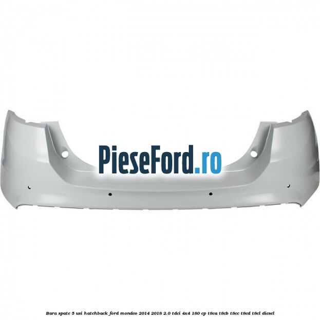 Bara spate 5 usi hatchback Ford Mondeo 2014-2018 2.0 TDCi 4x4 180 cp T8CA, T8CB, T8CC, T8CD, T8CL diesel