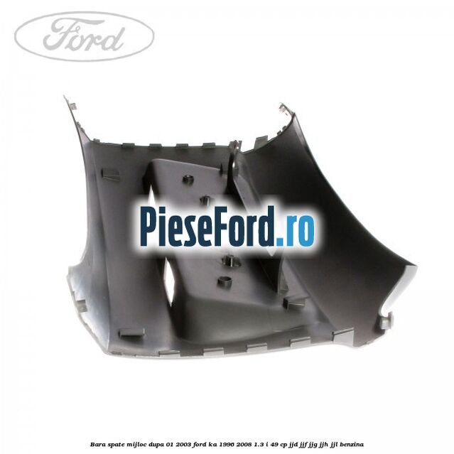 Bara spate mijloc dupa 01/2003 Ford Ka 1996-2008 1.3 i 49 cp JJD, JJF, JJG, JJH, JJL benzina