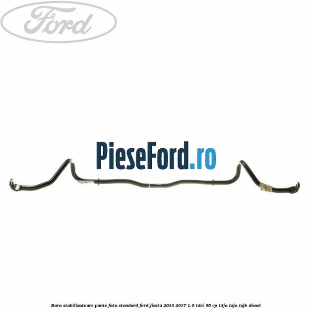 Bara stabilizatoare punte fata standard Ford Fiesta 2013-2017 1.6 TDCi 95 cp Bara stabilizatoare punte fata standard Ford Fiesta 2013-2017 1.6 TDCi 95 cp T3JA, TZJA, TZJB diesel
