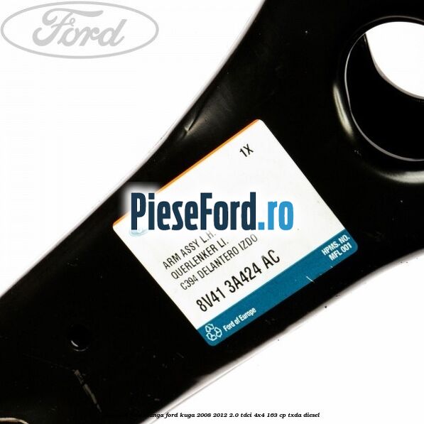 Bascula fata stanga Ford Kuga 2008-2012 2.0 TDCI 4x4 163 cp TXDA diesel