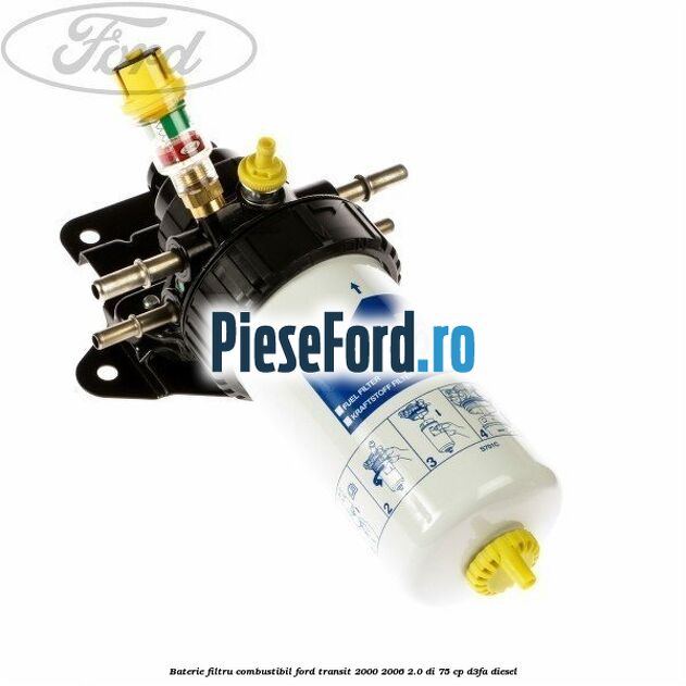 Baterie filtru combustibil Ford Transit 2000-2006 2.0 DI 75 cp D3FA diesel