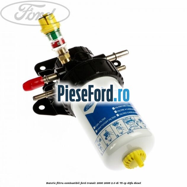 Baterie filtru combustibil Ford Transit 2000-2006 2.0 DI 75 cp D3FA diesel