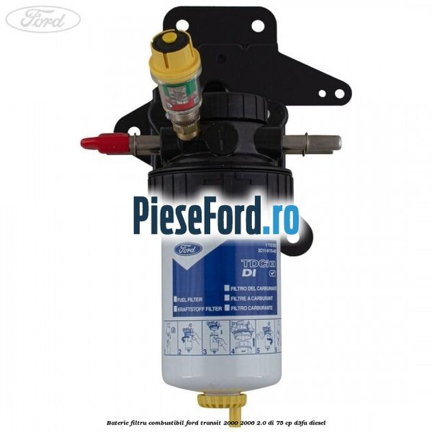 Baterie filtru combustibil Ford Transit 2000-2006 2.0 DI 75 cp D3FA diesel