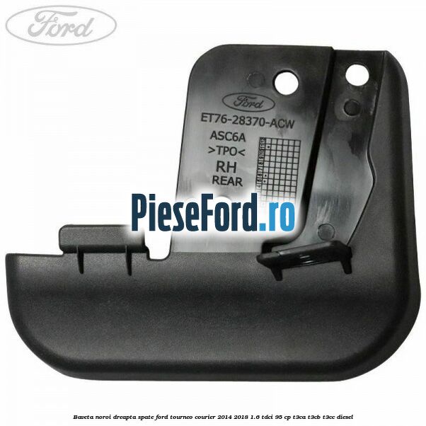 Baveta noroi dreapta spate Ford Tourneo Courier 2014-2018 1.6 TDCi 95 cp T3CA, T3CB, T3CC diesel