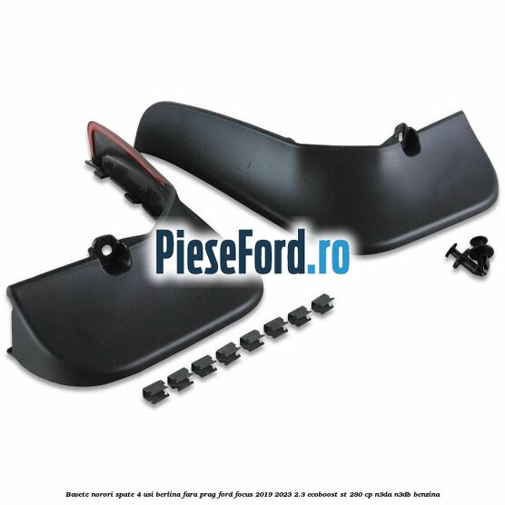 Bavete norori spate 4 usi berlina fara prag Ford Focus 2019-2023 2.3 EcoBoost ST 280 cp N3DA, N3DB benzina