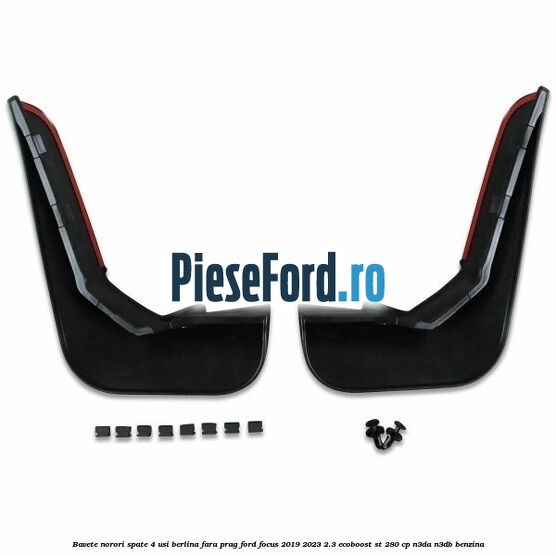 Bavete norori spate 4 usi berlina fara prag Ford Focus 2019-2023 2.3 EcoBoost ST 280 cp N3DA, N3DB benzina
