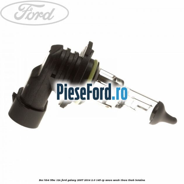 Bec HB4 55W/12V Ford Galaxy 2007-2014 2.0 145 cp AOWA, AOWB, TBWA, TBWB benzina