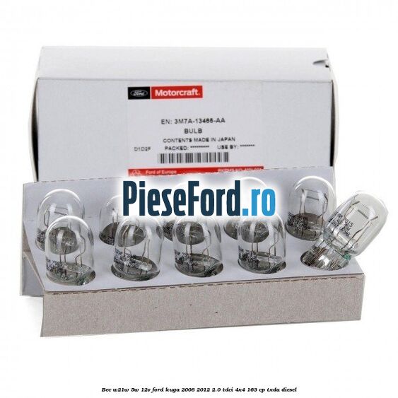 Bec W21W/5W 12V Ford Kuga 2008-2012 2.0 TDCI 4x4 163 cp TXDA diesel