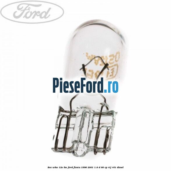 Bec W5W 12V 5W Ford Fiesta 1996-2001 1.8 D 60 cp