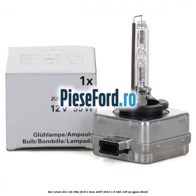 Bec Xenon D1S 12V 35W Ford S-Max 2007-2014 1.8 TDCi 125 cp Bec Xenon D1S 12V 35W Ford S-Max 2007-2014 1.8 TDCi 125 cp QYWA diesel