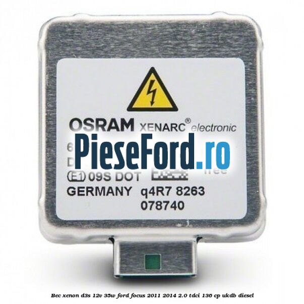 Bec xenon D3S 12V 35W Ford Focus 2011-2014 2.0 TDCi 136 cp UKDB diesel