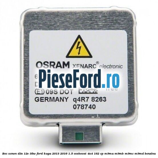 Bec xenon D3S 12V 35W Ford Kuga 2013-2016 1.5 EcoBoost 4x4 182 cp M9MA, M9MB, M9MC, M9MD benzina