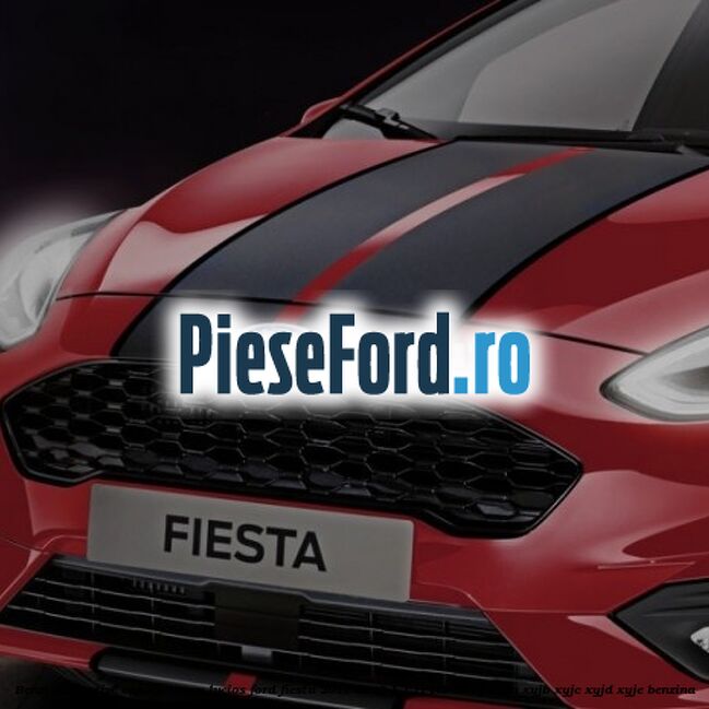 Benzi decorative capota negru lucios Ford Fiesta 2017-2023 1.1 Ti-VCT 86 cp XYJA, XYJB, XYJC, XYJD, XYJE benzina