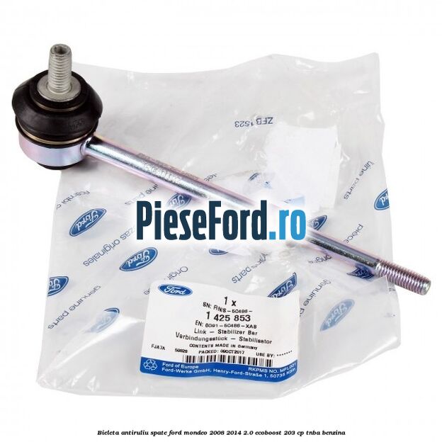 Bieleta antiruliu spate Ford Mondeo 2008-2014 2.0 EcoBoost 203 cp TNBA benzina