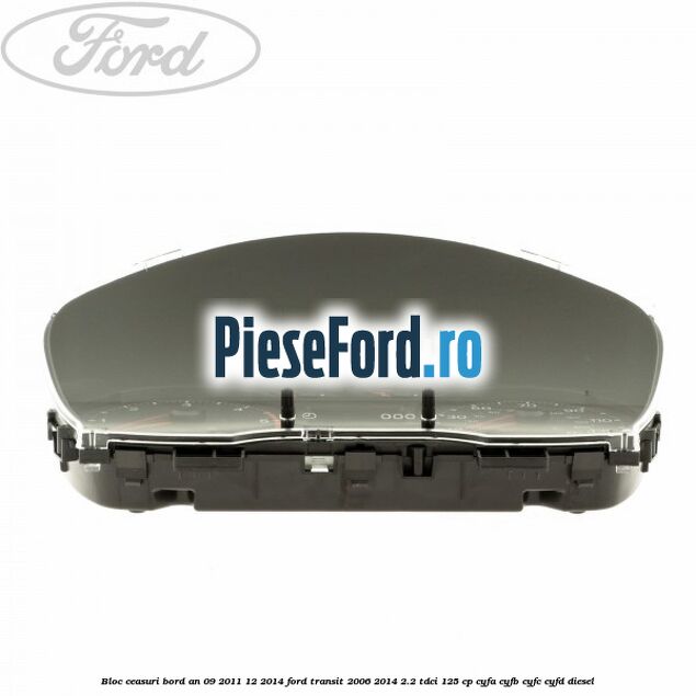Bloc ceasuri bord an 09/2011-12/2014 Ford Transit 2006-2014 2.2 TDCi 125 cp CYFA, CYFB, CYFC, CYFD diesel