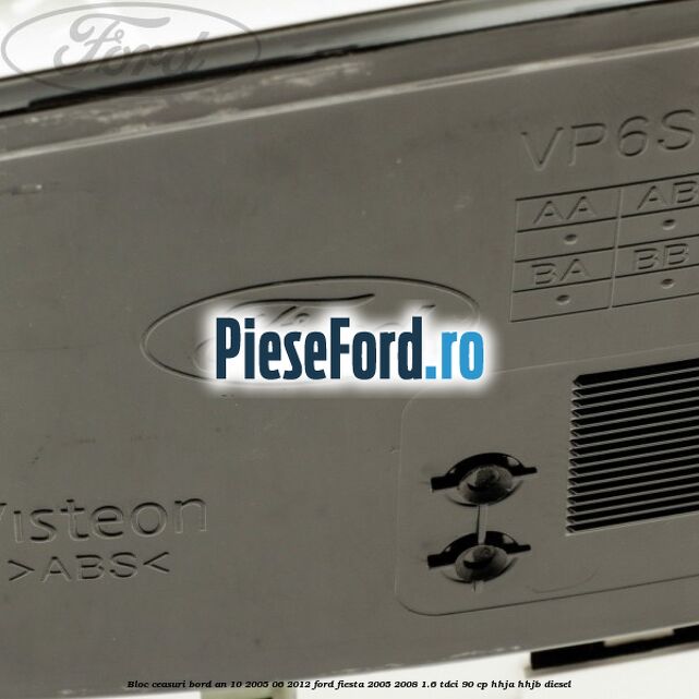 Bloc ceasuri bord an 10/2005-06/2012 Ford Fiesta 2005-2008 1.6 TDCi 90 cp HHJA, HHJB diesel