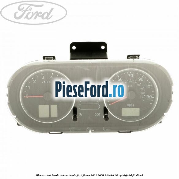 Bloc ceasuri bord cutie manuala Ford Fiesta 2002-2005 1.6 TDCi 90 cp HHJA, HHJB diesel