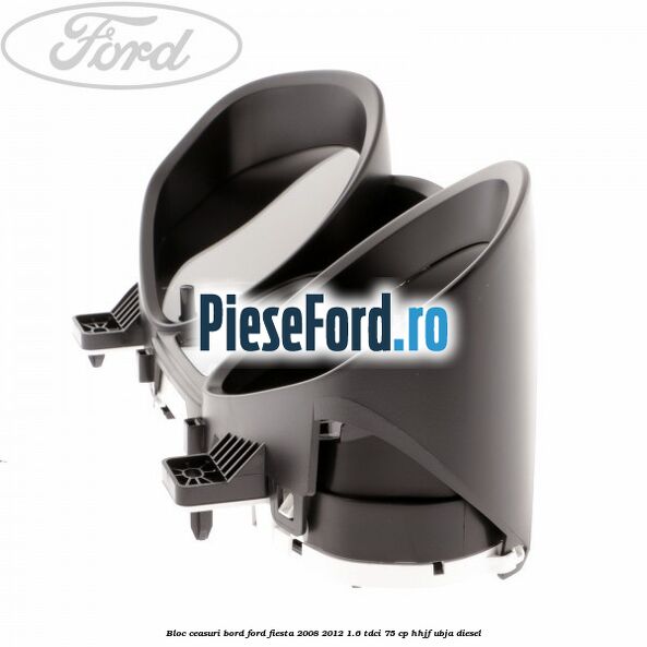 Bloc ceasuri bord Ford Fiesta 2008-2012 1.6 TDCi 75 cp HHJF, UBJA diesel