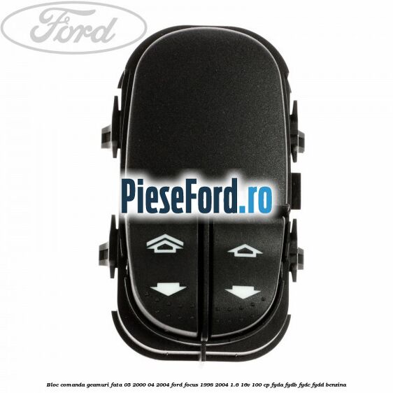 Bloc comanda geamuri fata 05/2000-04/2004 Ford Focus 1998-2004 1.6 16V 100 cp FYDA, FYDB, FYDC, FYDD benzina