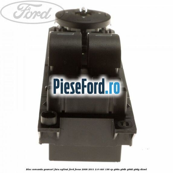 Bloc comanda geamuri fata oglinzi Ford Focus 2008-2011 2.0 TDCi 136 cp G6DA, G6DB, G6DD, G6DG diesel