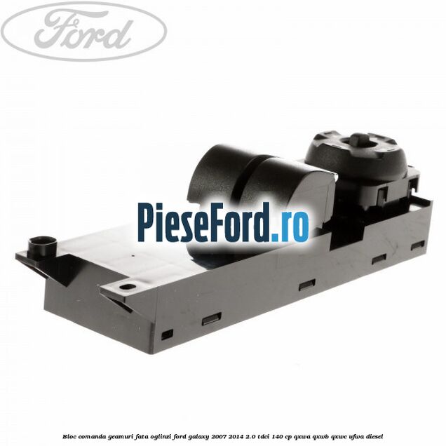 Bloc comanda geamuri fata oglinzi Ford Galaxy 2007-2014 2.0 TDCi 140 cp Bloc comanda geamuri fata oglinzi Ford Galaxy 2007-2014 2.0 TDCi 140 cp QXWA, QXWB, QXWC, UFWA diesel