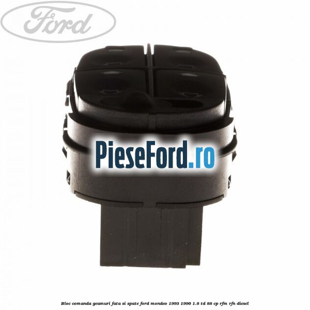 Bloc comanda geamuri fata si spate Ford Mondeo 1993-1996 1.8 TD 88 cp RFM, RFN diesel