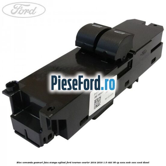 Bloc comanda geamuri fata stanga, oglinzi Ford Tourneo Courier 2014-2018 1.5 TDCi 95 cp XVCA, XVCB, XVCC, XVCD diesel