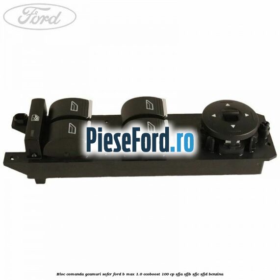 Bloc comanda geamuri sofer Ford B-Max 1.0 EcoBoost 100 cp SFJA, SFJB, SFJC, SFJD benzina